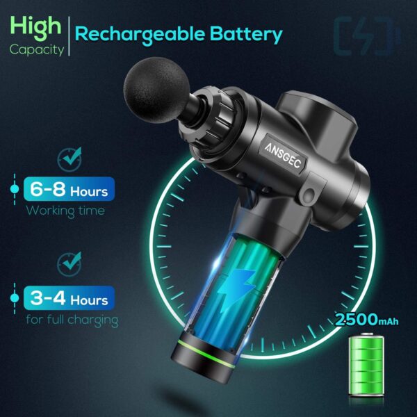 عکس ماساژور تفنگی مدل ANSGEC MG1 ماساژور تفنگی مدل ANSGEC MG1 (12)