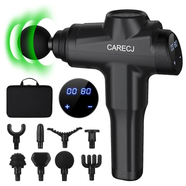 عکس ماساژور تفنگی مدل CARECJ X1 Pro ماساژور تفنگی مدل CARECJ X1 Pro (7)
