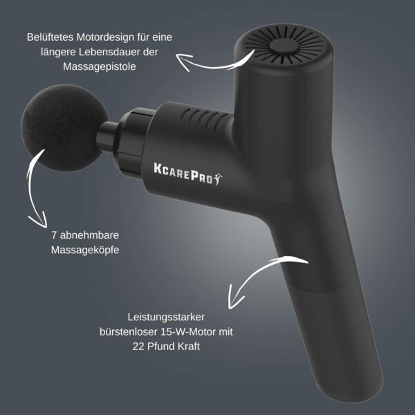 ماساژور تفنگی مدل KCAREPRO (4)