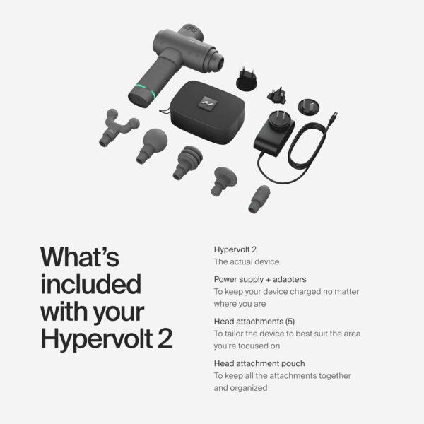 ماساژور تفنگی هایپرآیس مدل Hyperice Hypervolt 2 (6)