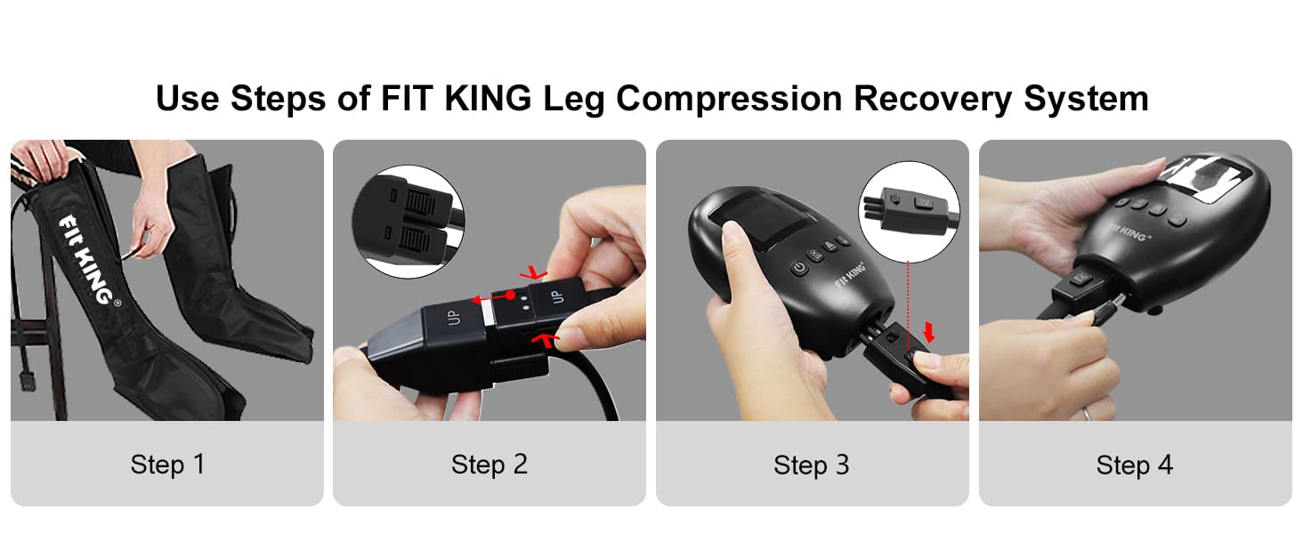 عکس ماساژور پا و ساق فیت کینگ FIT KING FT-068A 5