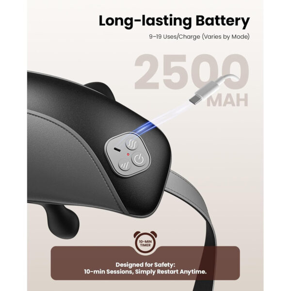 عکس ماساژور شانه و گردن BOB AND BRAD iNeck Pro 4D iNeck Pro (8)