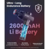 ماساژور تفنگی باتری 2600 Bob and Brad X6 Ultra